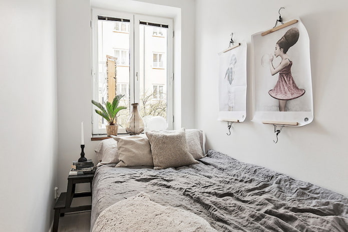 Спальня в скандинавском стиле: 55 фото, гид по дизайну