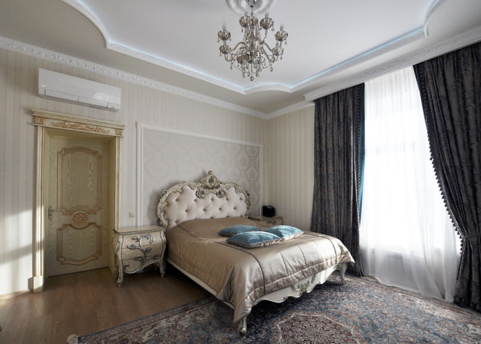 Спальня в классическом стиле: 35 фото, советы по оформлению 