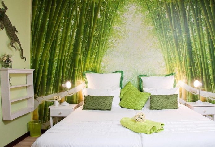 Зеленая спальня: 70+ фото, идеи современного дизайна