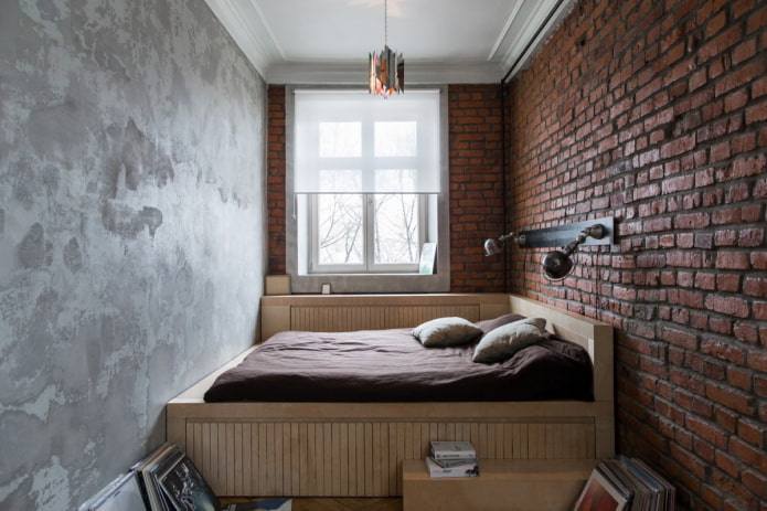 Узкая спальня: 55 фото, идеи дизайна и расстановки мебели