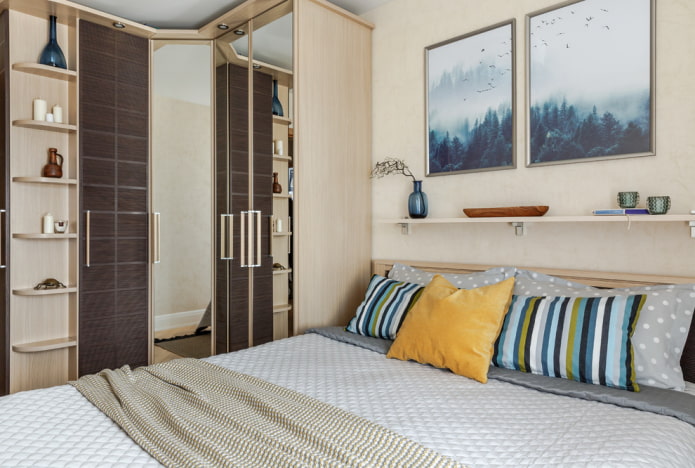 Дизайн спальни 9 кв. м. [55 фото], современные идеи дизайна
