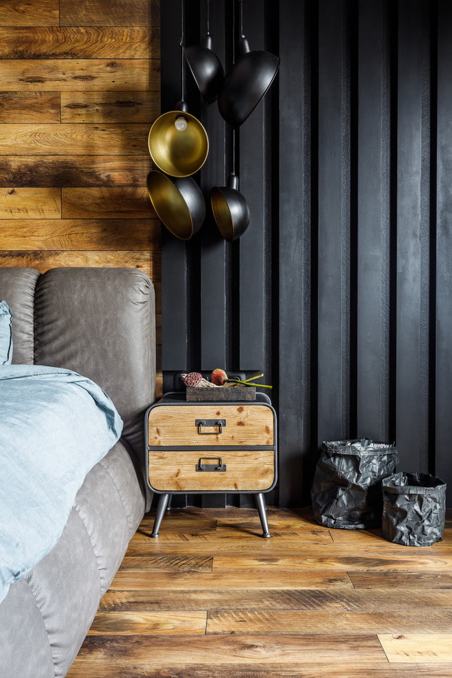 Прикроватные тумбочки: 60+ фото, дизайнерские идеи для спальни