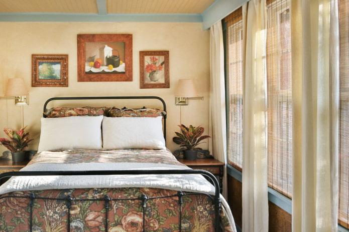 Спальня в стиле кантри: 40 фото, гид по дизайну