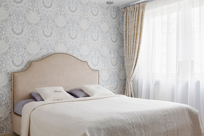 Правила выбора обоев для маленькой спальни: 50+ современных фото в интерьере