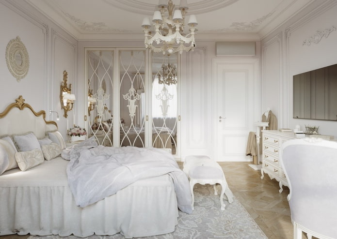 Белая спальня: 55 фото, идеи дизайна, стили оформления