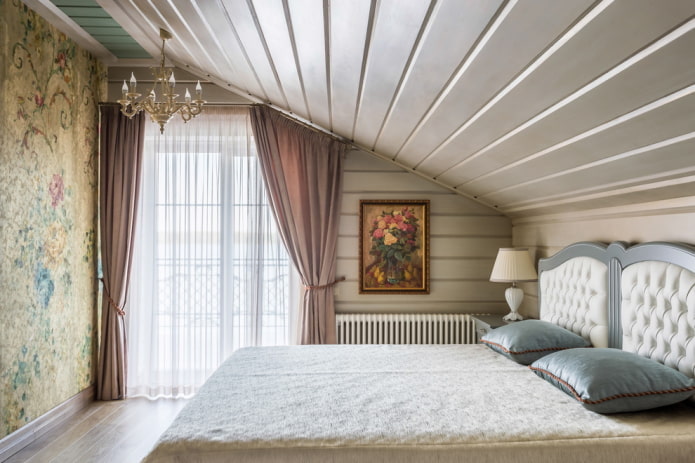Спальня на мансарде: 60+ фото в интерьере, идеи дизайна