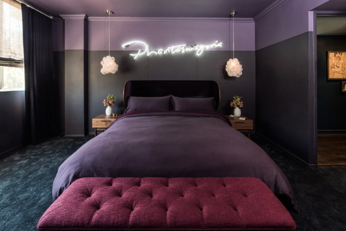Черная спальня: 50+ фото, лучшие идеи дизайна