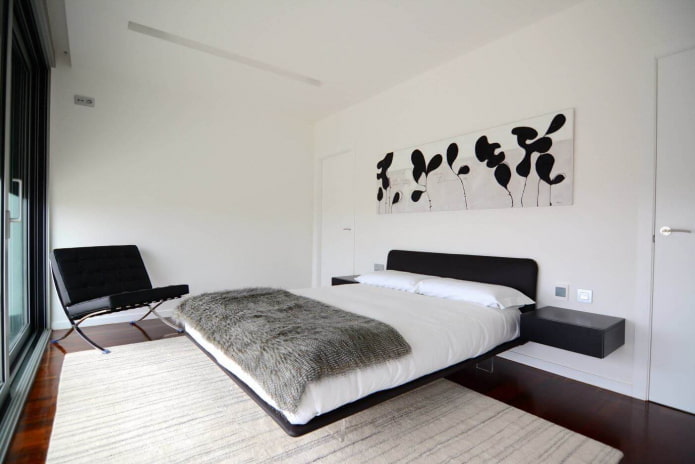 Спальня в стиле хай-тек: 50 фото, идеи дизайна