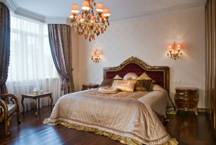 Спальня в классическом стиле: 35 фото, советы по оформлению 