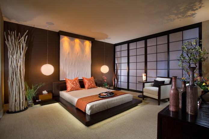 Спальня в японском стиле: 40 фото, гид по дизайну