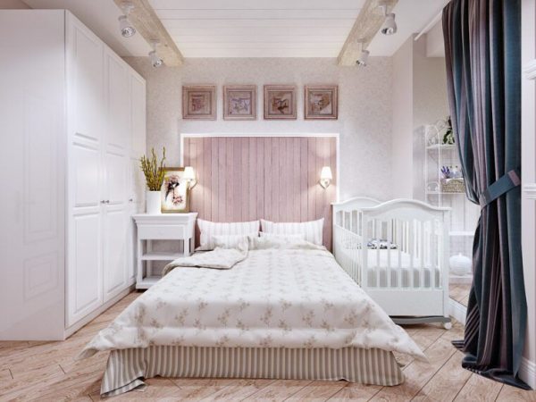 Спальни Прованс - реальные варианты оформления и особенности создания красивого интерьераВарианты планировки и дизайна