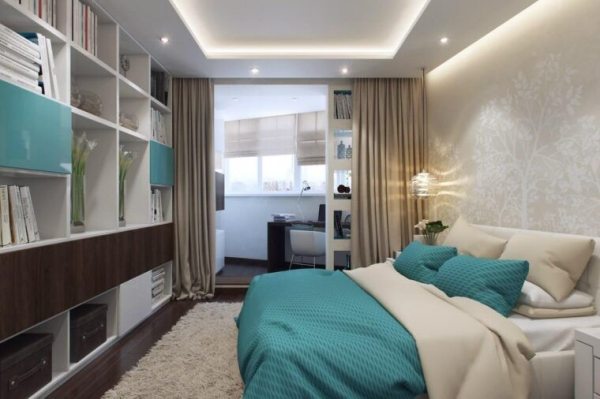 Спальня с балконом - лучшие проекты и советы по совмещению комнаты с балконом (лоджией)Варианты планировки и дизайна