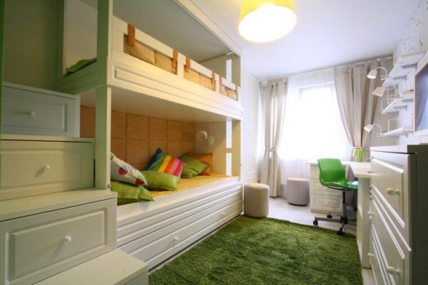 Детская 15 кв. м.: планировка комнаты с примерами обустройства и дизайнаВарианты планировки и дизайна