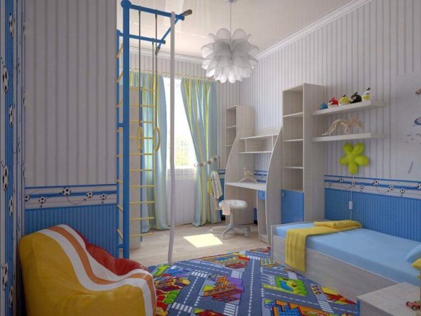 Дизайн детской для мальчика: актуальные идеи и стильные решения по оформлению детскойВарианты планировки и дизайна