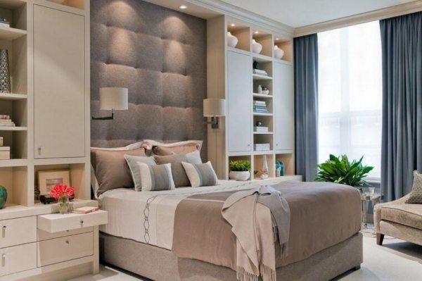 Спальня 13 кв. м.: лучшие идеи и примеры использования современного стиляВарианты планировки и дизайна