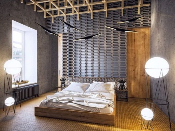 Лофт спальни - примеры красивого и стильного оформления (140 фото)Варианты планировки и дизайна