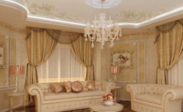 Гостиная в классическом стиле: идеи красивого и актуального оформления гостиной (115 фото)Варианты планировки и дизайна