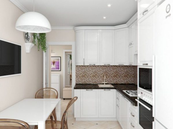 Кухня 8 кв. м.: идеи как создать гармоничный и стильный дизайн кухонного интерьераВарианты планировки и дизайна