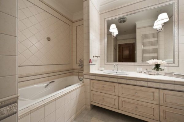 Классические ванные (130 фото): реальные идеи дизайна и оформления в классическом стилеВарианты планировки и дизайна