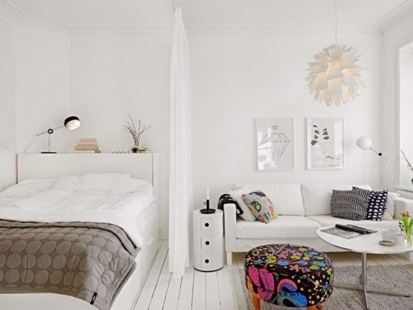 Дизайн совмещенной спальни (125 фото): красивые идеи и советы по выбору стиляВарианты планировки и дизайна