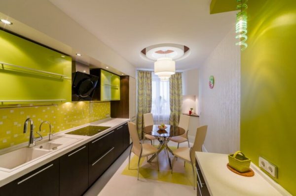 Кухня 9 кв. м.: способы создания красивого интерьера, планировка и расширение пространстваВарианты планировки и дизайна