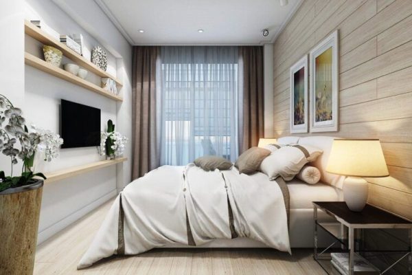 Прямоугольная спальня: оптимальный дизайн и лучшие варианты оформления спальниВарианты планировки и дизайна