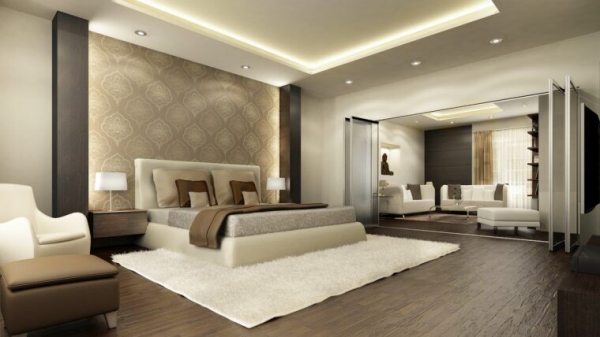 Дизайн зала-спальни: зонирование и примеры идеального совмещения (120 фото)Варианты планировки и дизайна