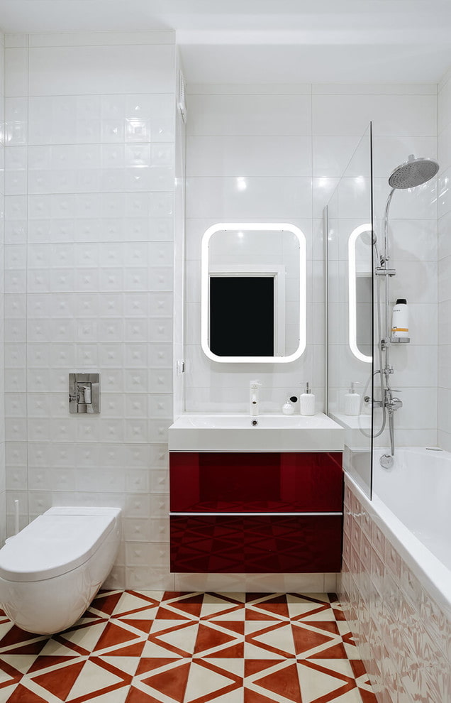 Белая ванная комната: 60+ фото, современные идеи дизайна