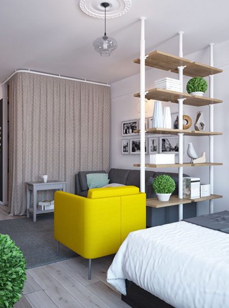 Зонирование спален - 130 фото удачных планировок пространства спальных комнатВарианты планировки и дизайна