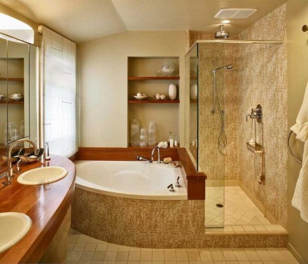 Оформление ванной: 125 фото идей планировки и варианты дизайнаВарианты планировки и дизайна