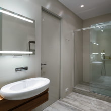 Серая ванная комната: 65 фото, идеи дизайна, сочетания 