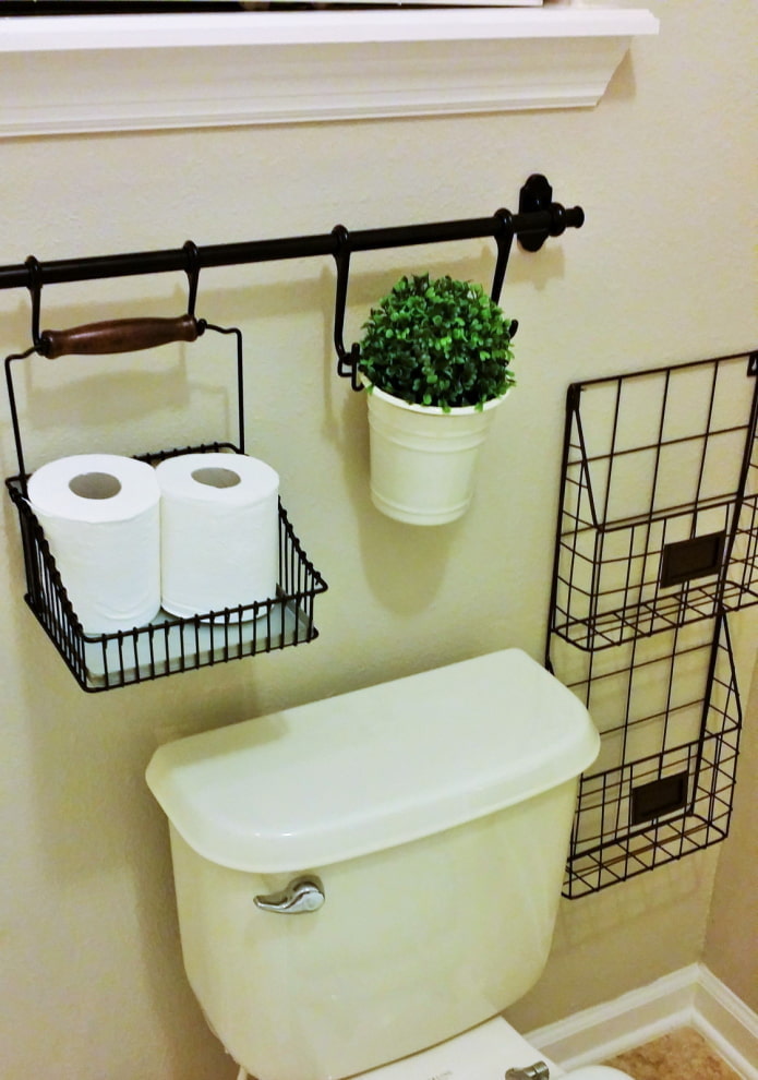 15 удачных идей для хранения в туалете