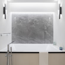 Ванная в стиле минимализм - 45 фото в интерьере