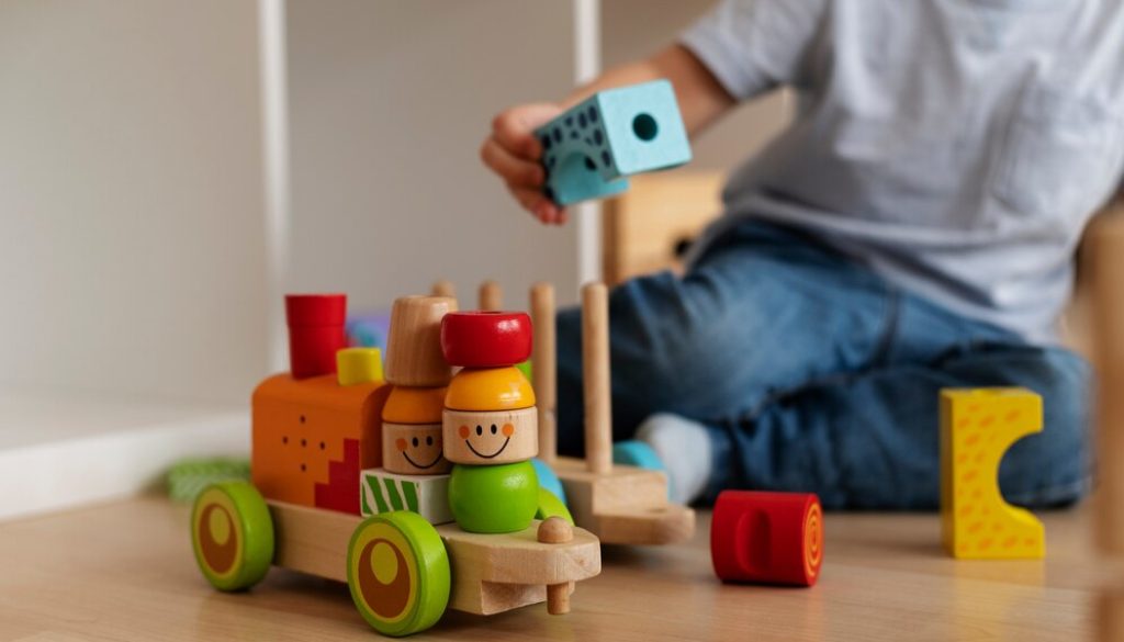 Розвиваємо вміння та уяву з дерев'яними розвиваючими іграшками