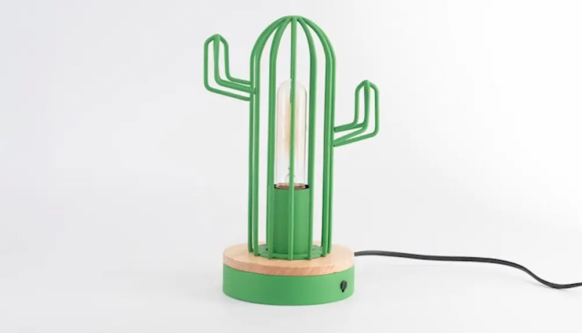 Настольная детская лампа Cactus - обзор