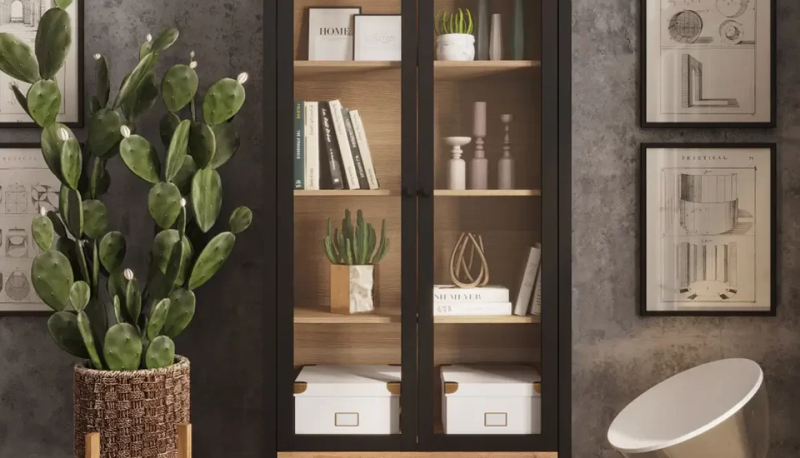 Мебельные тренды – шкафы-витрины в современном интерьере
