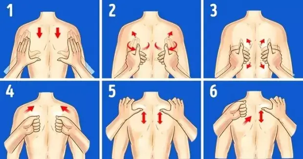 5 прийомів масажу спини