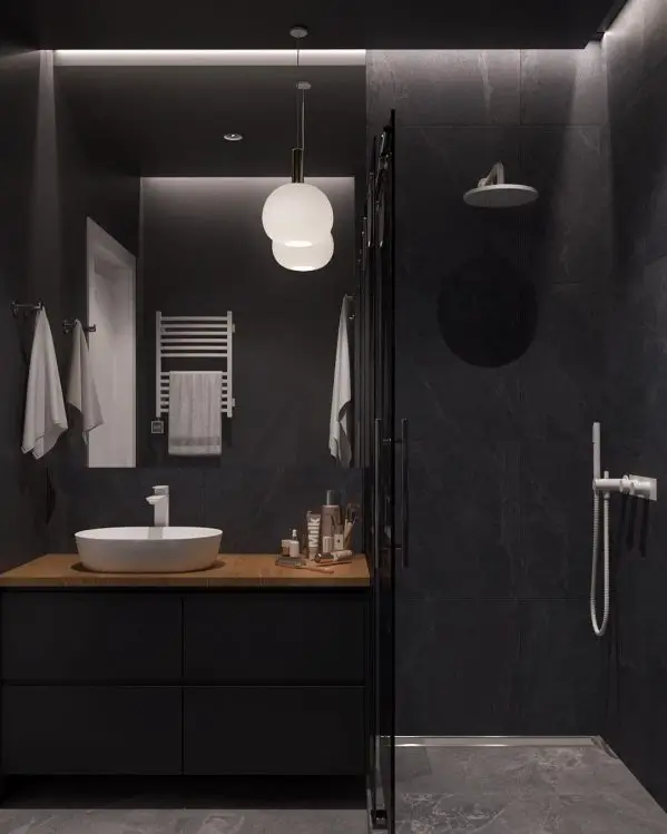 Типова помилка: надто темна ванна з недостатнім освітленням