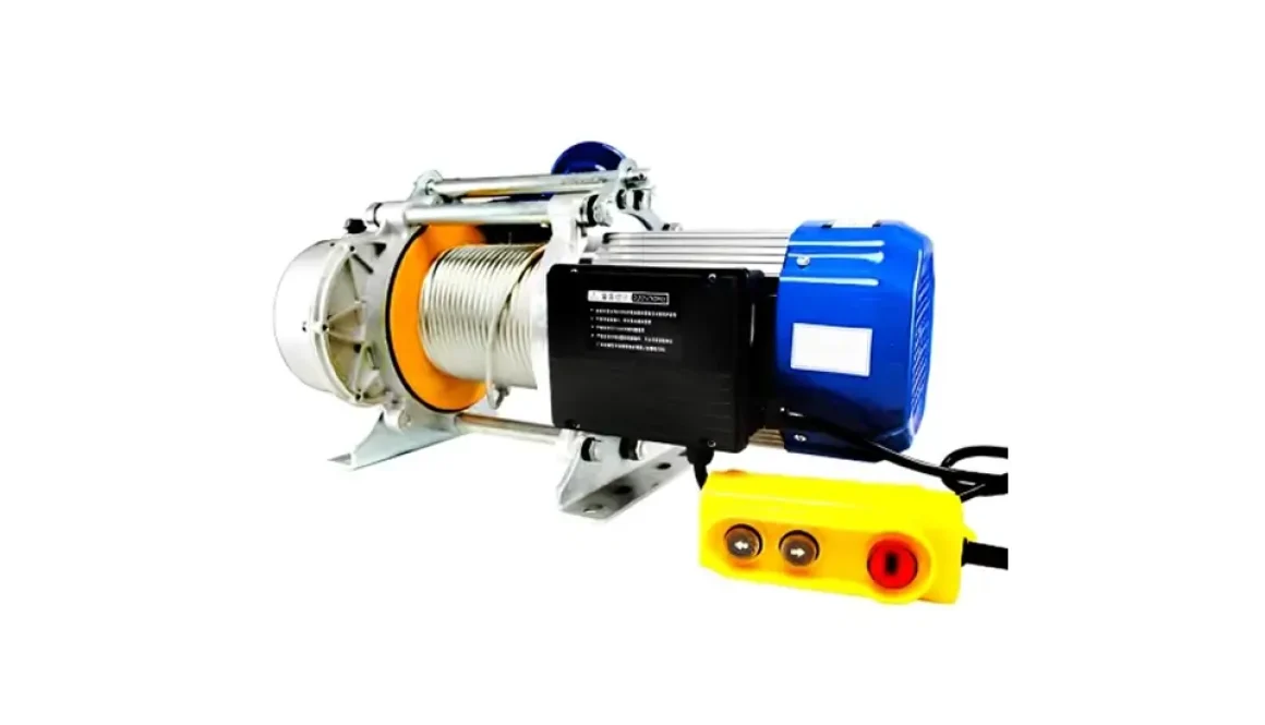 Лебідка електрична 220В від виробника: надійна канатна тяга для будівництва, сервісу та виробництва