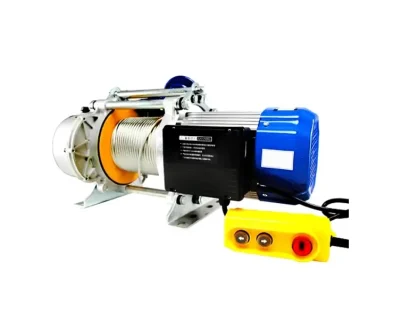 Лебідка електрична 220В від виробника: надійна канатна тяга для будівництва, сервісу та виробництва