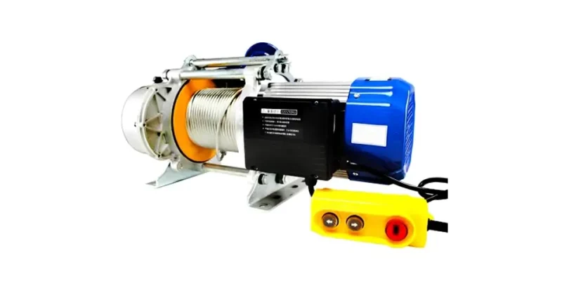 Лебідка електрична 220В від виробника: надійна канатна тяга для будівництва, сервісу та виробництва