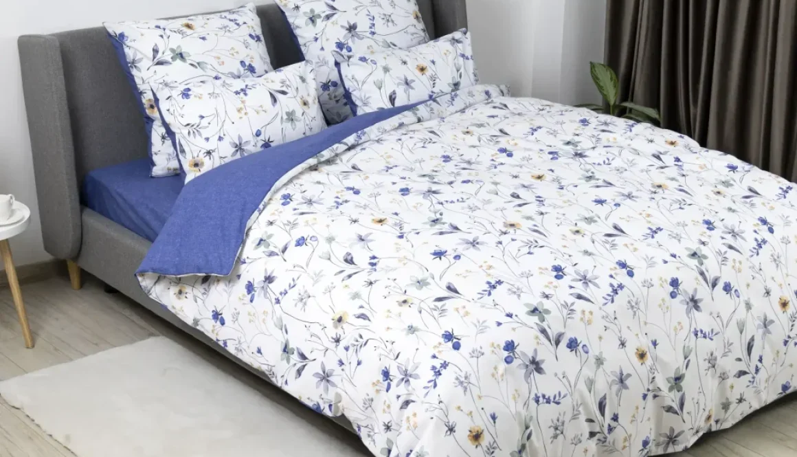 Флористические мотивы в трендах натурального постельного белья