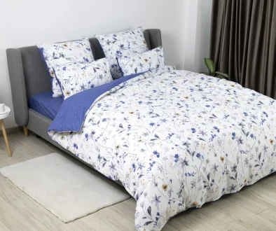 Флористические мотивы в трендах натурального постельного белья